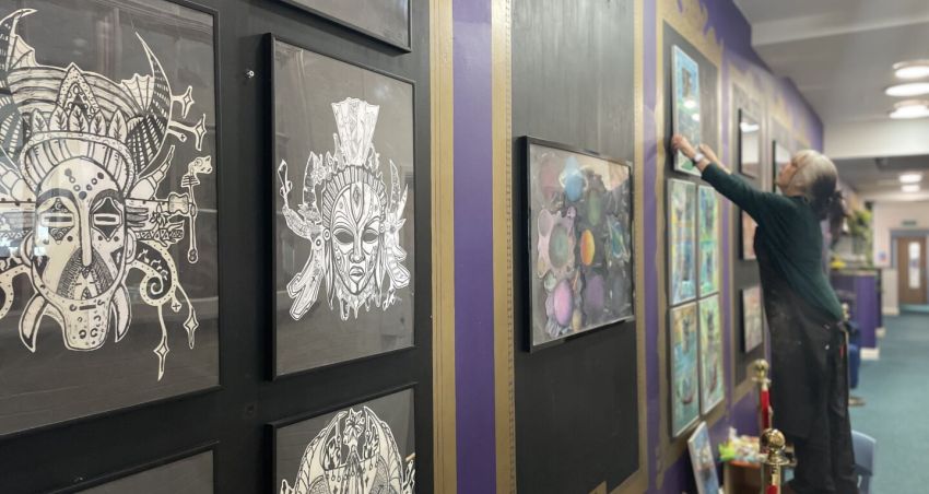 Stimpson Avenue Academy celebrates gold award for art
